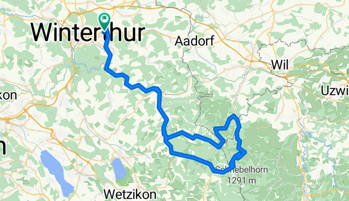 Winterthur-Hulftegg-Sternenberg-Winterthur