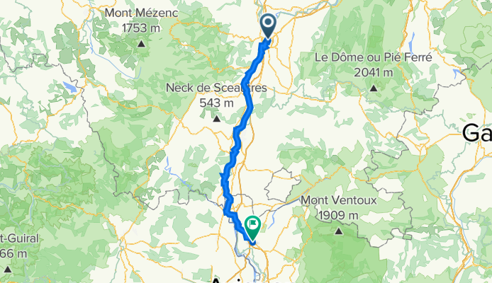 Via Rhôna 4: Valence - Orange