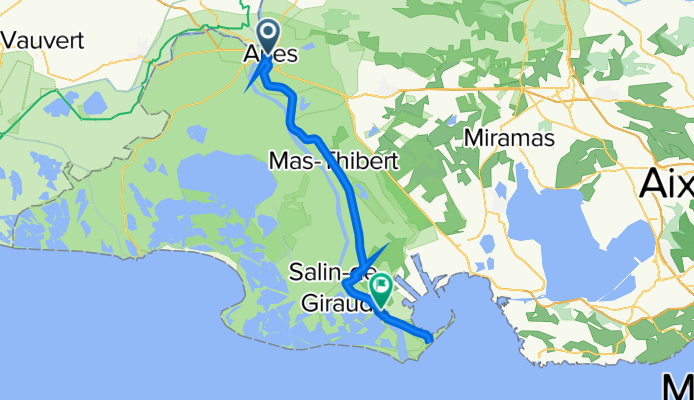 Via Rhôna 6: Arles - Plages Napoleon - Port-du-Rhone
