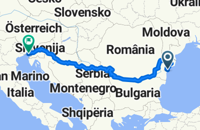 Route in der Bikemap App öffnen