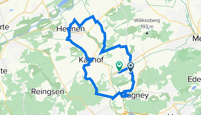 Schützenstraße 31, Iserlohn nach Am Westhang 41, Iserlohn