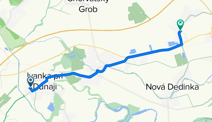 Štúrova 13–15, Ivanka pri Dunaji až Školská 569/2, Veľký Biel