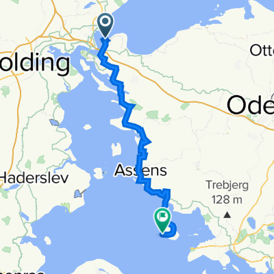 Platanhaven 14, Middelfart to Lindhovedvej 31, Ebberup