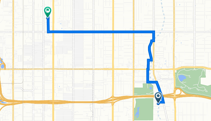2420 S Elizabeth St, Salt Lake City to 30 E Kensington Ave, Salt Lake City