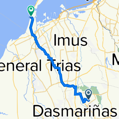 Dasmariñas to Manila-Cavite Road, Cavite City