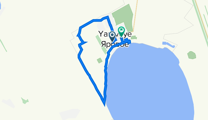От квартал Б 24, Яровое до улица Пушкина 21, Яровое