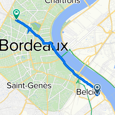 1–33 Allée des Charrettes, Bordeaux à 79 Rue Croix de Seguey, Bordeaux