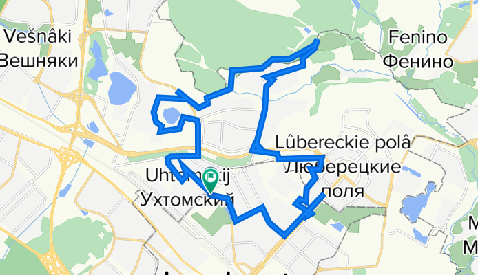с Алиной 23км
