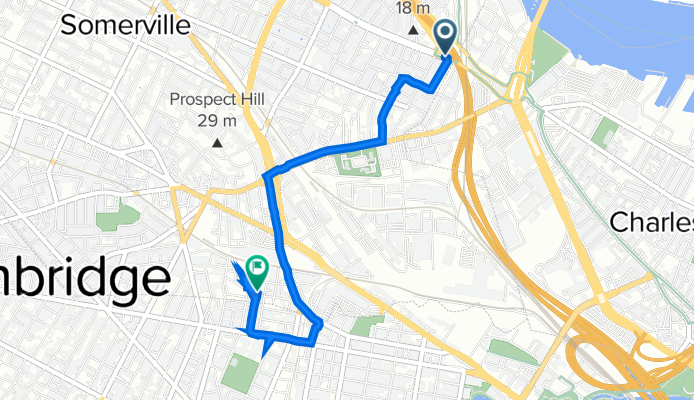 21 Broadway, Somerville to 44–46 South St, Somerville