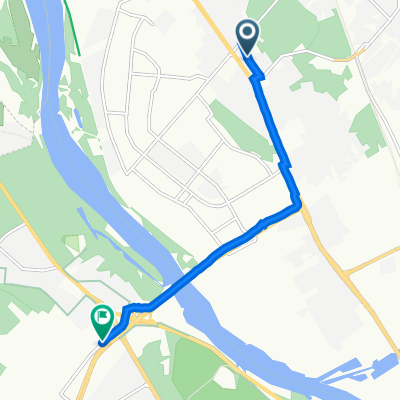 Czarodzieja 16, Białołęka do Zgrupowania AK Kampinos 2, Warszawa