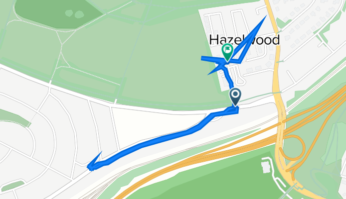 23–33 Mosspark Blvd, Pollokshields, Glasgow to 43–61 Dumbreck Ct, Pollokshields, Glasgow