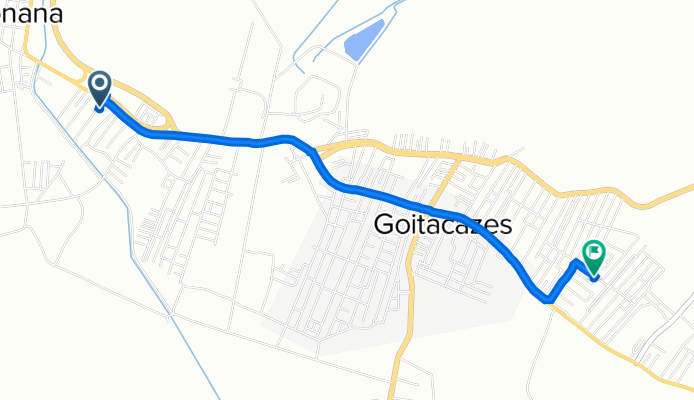 De Rua Clara Azevedo 17 a Rua Araponga 88