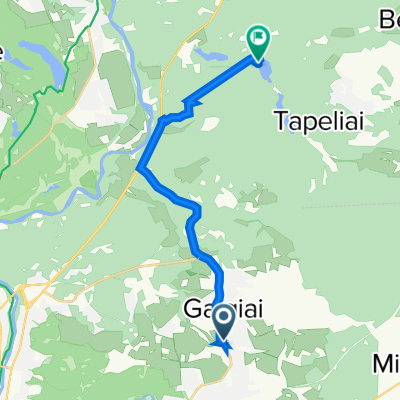 От Mokyklos gatvė 2B, km до Balžio gatvė 27, Vilnius
