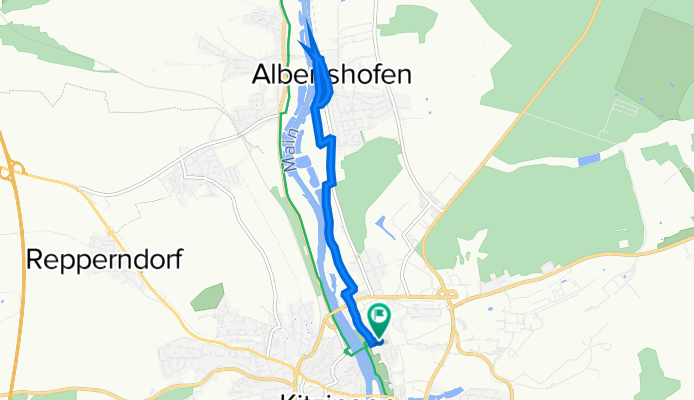 Mainbernheimer Straße 2, Kitzingen do Mainbernheimer Straße 2, Kitzingen