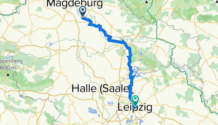 Elbtor 17, Schönebeck (Elbe) nach Willy-Brandt-Platz 5, Leipzig