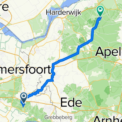Scherpenzeelseweg 16, Maarsbergen naar Nunspeterweg 14, Vierhouten