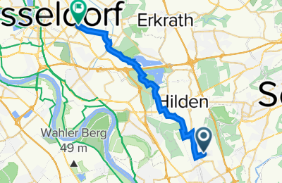 Route in der Bikemap App öffnen