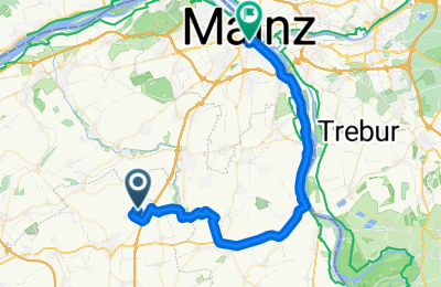 Route in der Bikemap App öffnen