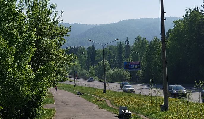 Foto 2 de la ruta de Bikemap "Маршрут в улица Школьная 34В, Железногорск"