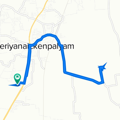 4WRR+F8F, Periyanaickenpalayam to 4WRR+F8F, Periyanaickenpalayam