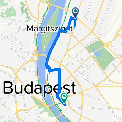 Árbóc utca 1., Budapest to Papnövelde utca 10., Budapest