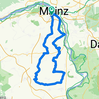 MZ Bechtheim, kleine Straßen 98km