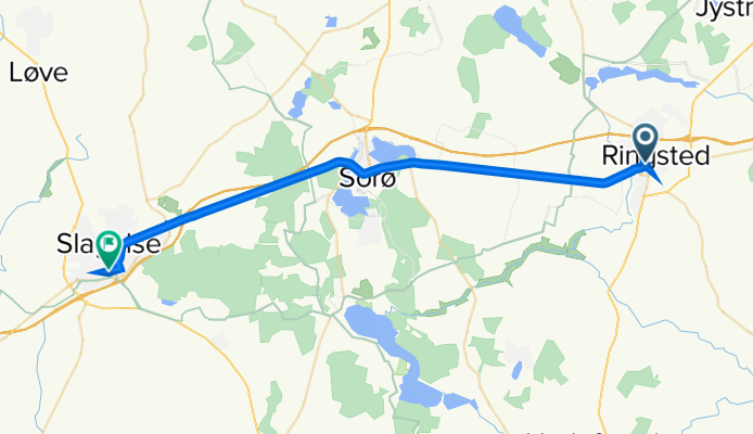 Søgade 19, Ringsted to Antvorskov Alle, Slagelse
