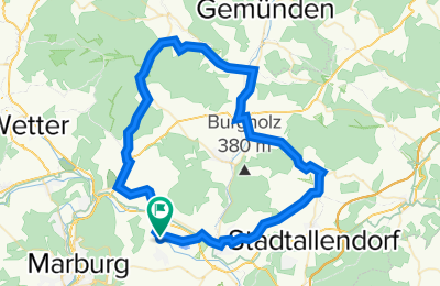 Route in der Bikemap App öffnen