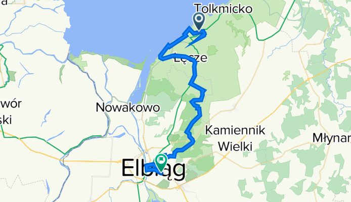 Kadyny do aleja Grunwaldzka 69/2, Elbl膮g