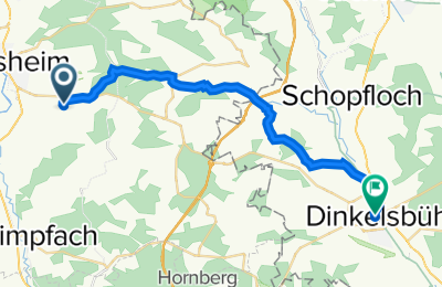Route in der Bikemap App öffnen