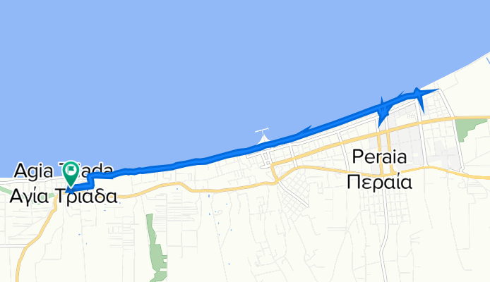 Moderate route in