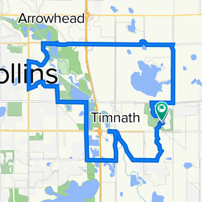 Harmony Club to East Fort Collins Loop