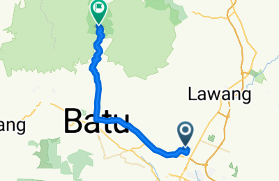 Route in der Bikemap App öffnen