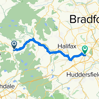Todmorden - Hebden Bridge - Sowerby Bridge - Brighouse