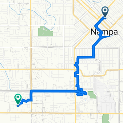 1212 First St S, Nampa to 2024 S Belknap Loop, Nampa