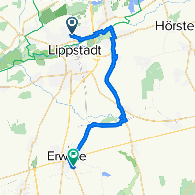 Wiedenbrücker Straße 38, Lippstadt nach Martin-Luther-Ring 1, Erwitte