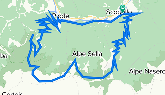 36,4Km Scopello Mera Pizzo Piode Scopello 100717