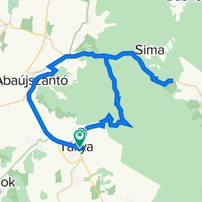 Rózsa utca 35, Tállya - Rákóczi utca 21, Tállya