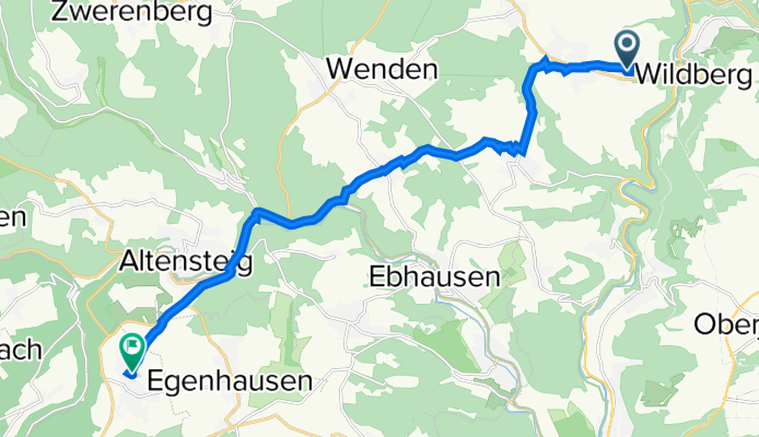 Wielandstraße 16, Wildberg nach Drosselstraße 6, Altensteig