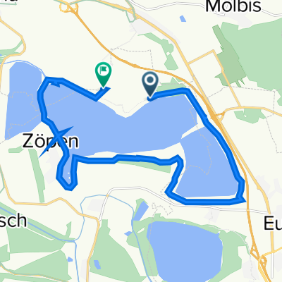 Strandweg, Neukieritzsch nach Hainweg, Neukieritzsch