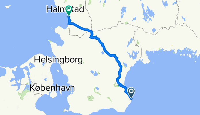 Stortorget 8, Simrishamn to Gullbranna Gullbrannagården, Eldsberga