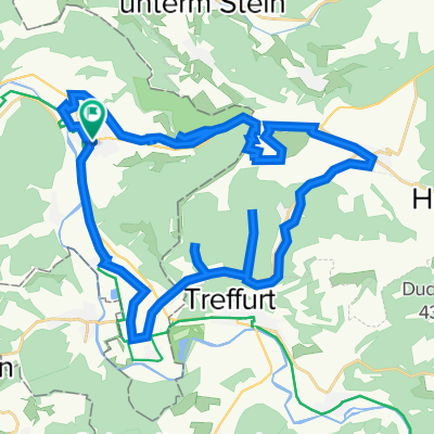 wanfried,blaue Lagune,Grenzturm Katarinberg,Elfengrund,Wanfrief