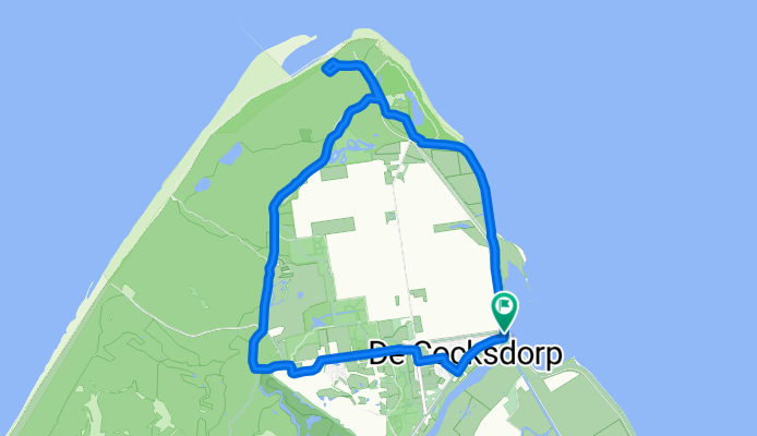 Texel: De Cocksdorp - Leuchtturm - De Cocksdorp