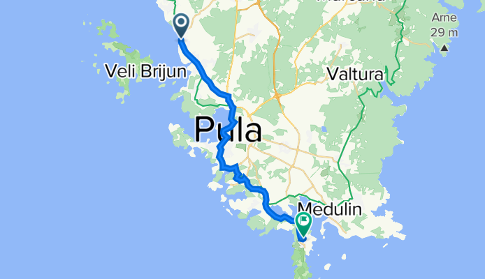 Vodnjanska cesta 2, Fažana nach Krše 10b, Premantura