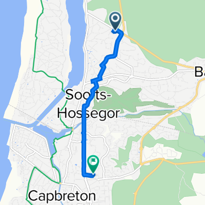 95 Impasse de l'Éperlan, Soorts-Hossegor à 18 Avenue Francis Planté, Capbreton