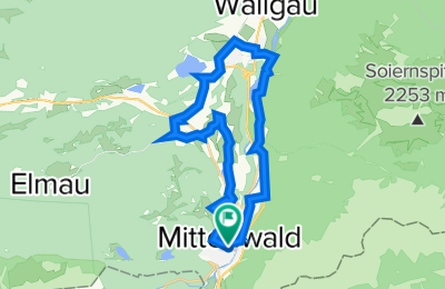 Route in der Bikemap App öffnen