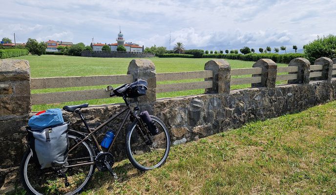 Photo 1 of the Bikemap route "5.Faros del Norte: Gorliz - faro de cabo Villano - faro de punta Galea - Bilbao"