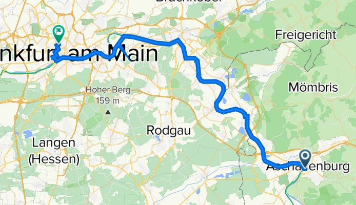 aschaffenburg nach Frankfurt am Main