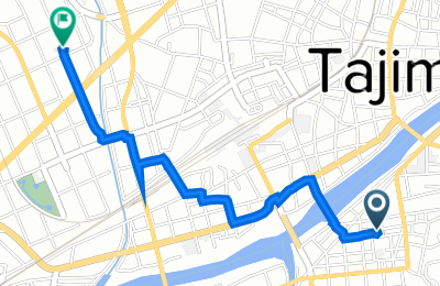 Route in der Bikemap App öffnen