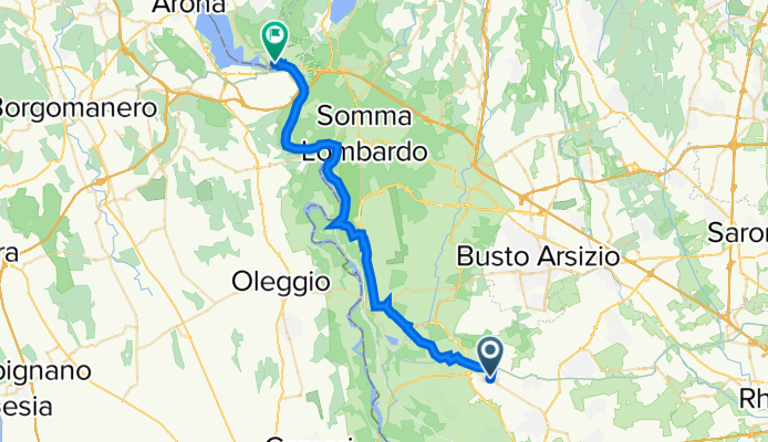 Via Guglielmo Marconi 60, Buscate nach SS 33, Sesto Calende